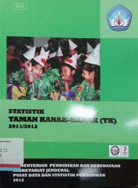 Statistik taman kanak-kanak (TK) 2011/2012