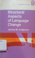 Structural aspects of language change