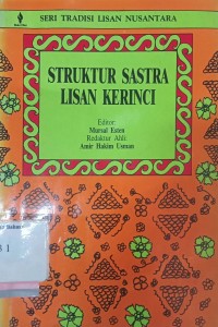 Struktur sastra lisan kerinci