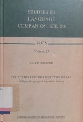 Structures and Their Function in Usan a papuan language of papua new guinea