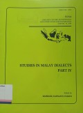 Studies in Malay Dialects Part IV Volume 53, 2004