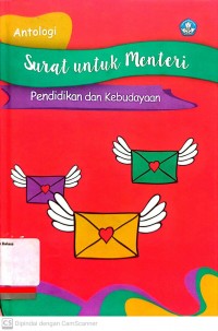 Antologi Surat untuk Menteri Pendidikan dan Kebudayaan