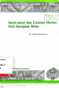 Surat-surat dan Catatan Harian dari Kerajaan Bima