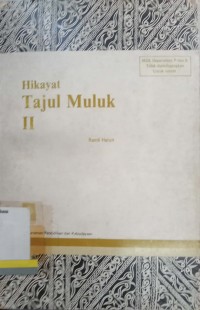 Hikayat tajul muluk II