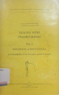 Textes Nemi (Nouvelle-Caledonie)