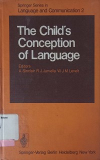 The Child's Conception of Language