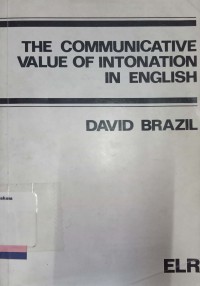 The communicative value of intonation in English