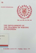 The development of the teaching of writing in Indonesia