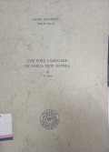 The fore language of papua new guinea