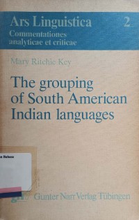 The grouping of south american indian languages