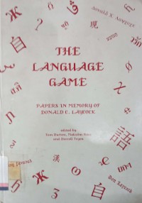 The language game : Papers in memory of donald C. Laycock