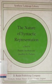 The nature of syntatic representation