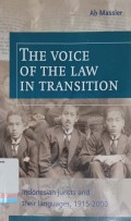 The Voice Of The Law In Transition