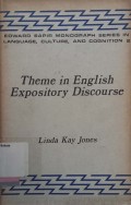 Theme in english expository discourse