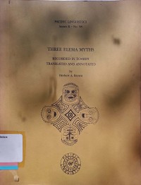 Three elema myths: recorded in toaripi translated and annotated