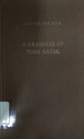 A grammar of toba batak