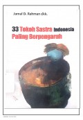 33 tokoh sastra Indonesia paling berpengaruh