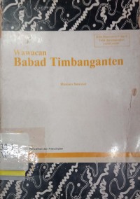 Wawacan babad timbanganten