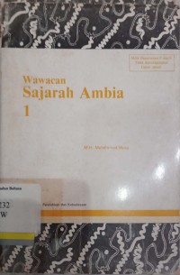 Wawacan Sajarah Ambia 1