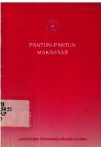 Pantun-pantun Makassar