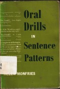 Oral drills in sentence patterns