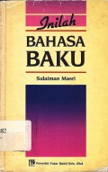 Inilah Bahasa Baku