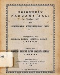 Pasamuhan pangawi bali 28 oktober 1969 dan sewamara kesusastraan bali ke II