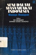 Seni dalam masyarakat indonesia : Bunga Rampai