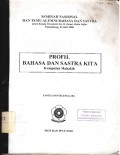 Seminar nasional dan temu alumni bahasa dan sastra dalam rangka purnabakti Drs. H. Zainal Abidin Gaffur