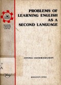 Problems of learning english as a second language