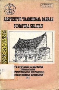 Arsitektur tradisional daerah sumatera selatan