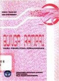 Bunga rampai : Hasil penelitian kebahasaan