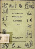 Leseheft fur auslander : Grundstufe 11. auflage