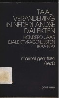 Taal verandering in nederlandse dialekten