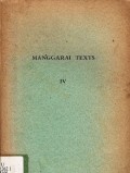 Manggarai text IV