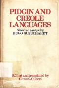 Pidgin and creole languages