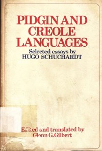 Pidgin and creole languages