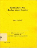 Text Features and Reading Comprehension