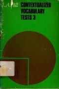 Contextualized vacabulary tests 3