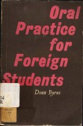 Oral practice for foreign students