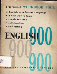 English 900 : Workbook four