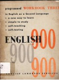 English 900 : Workbook three