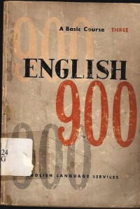 English 900 : Book three
