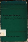 Parts and patterns : Reading for writers