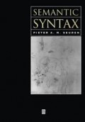 Semantic syntax