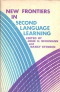 New frontiers in second language learning