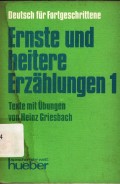 Ernste und Heitere Erzahlugen 1