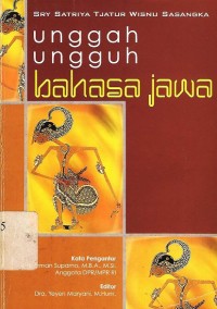 Unggah-unggah bahasa jawa