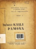 Bahasa kaili pamona jilid 1