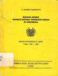 Bahasa sunda bahasa daerah terbesar kedua di indonesia
